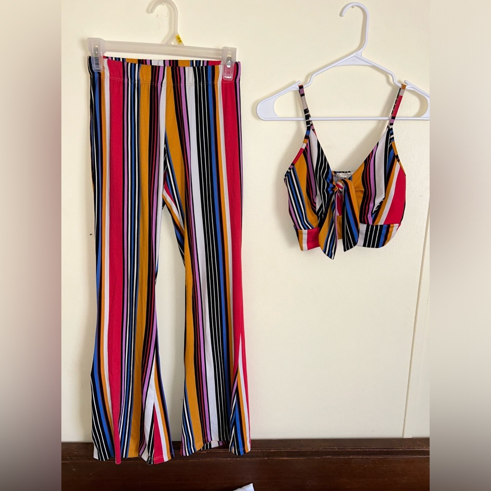 70's Style Striped Outfit